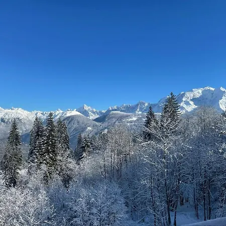 Combloux, Vue Imprenable, Au Pied Des Pistes شقة كومْبلو