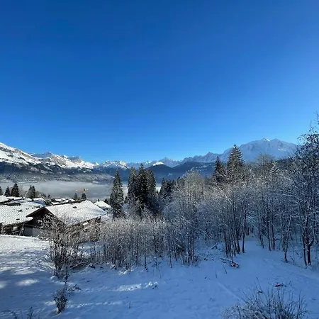 Combloux, Vue Imprenable, Au Pied Des Pistes شقة كومْبلو